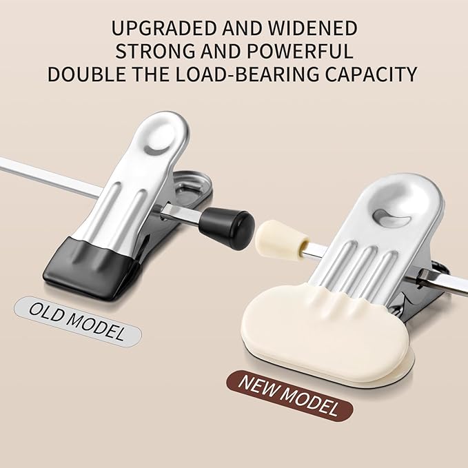 14Inch Pants Hangers with Wide Clips 50 Pack Adjustable Skirt Hangers for Women Non-Slip Clothes Hanger for Pants Heavy Duty Space Saving Trousers Hanger for Jeans,Shorts Ivory