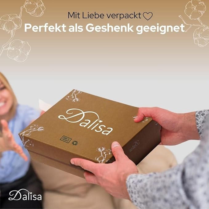 Dalisa 100% Organic Turkish Cotton Throw Blanket - GOTS Certified, Cozy - Perfect for Couch, Bed, and Home Decor - Boho Vintage Knit Alina (Dark Grey, 50x60)