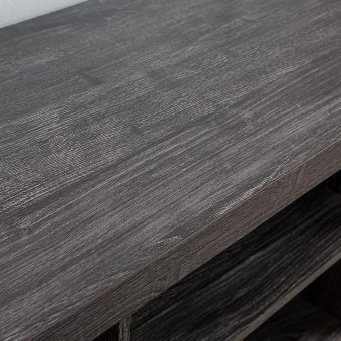 GAZHOME TV Stand for TV up to 65 Inches, TV Cabinet with Open Storage, TV Console Unit with Shelving for Living Room, Entertainment Room, Gray