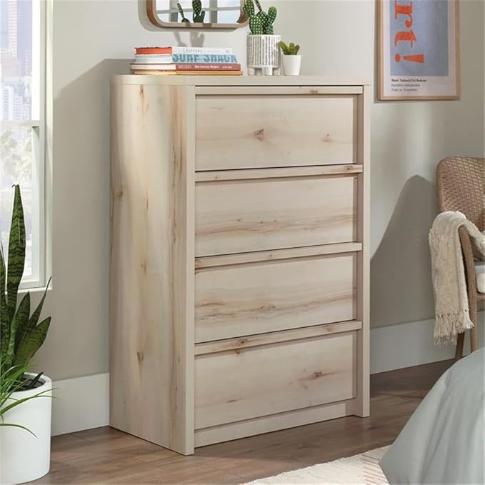 Sauder Harvey Park 4-Drawer Chest, in a Pacific Maple Finish