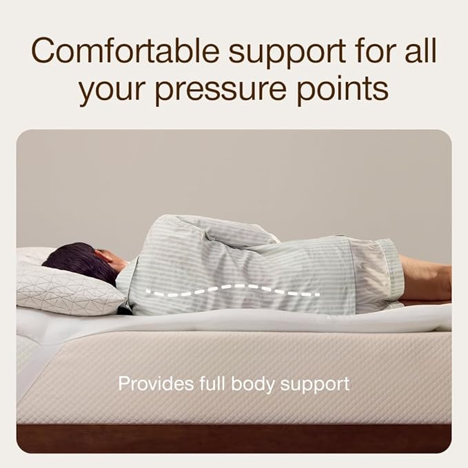 Coop Home Goods Essence Down Alternative Mattress Topper Full, Plush 2-Inch Gusset and Baffle Box Design for Even Support and Comfort, Premium Bed Topper for Pressure Relief, Oeko-TEX Certified