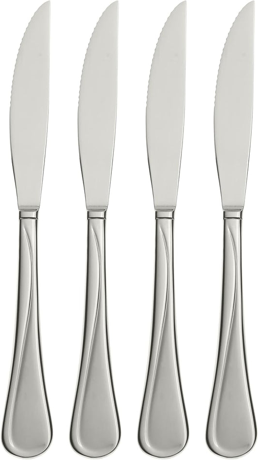 Oneida Flight Steak Knives, Set of 4, Silver