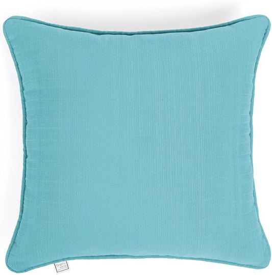 Sherry Kline Sunrise Indoor/Outdoor Square Corded Edge Filled Pillow Sky 18"x18" Set of 2