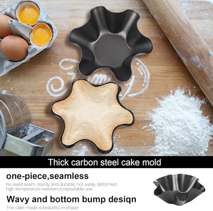 RUVINCE Nonstick Tortilla & Taco Shell Maker Set of 3, 8.75-Inch Heavy-Duty Bakeware for Mexican Cuisine