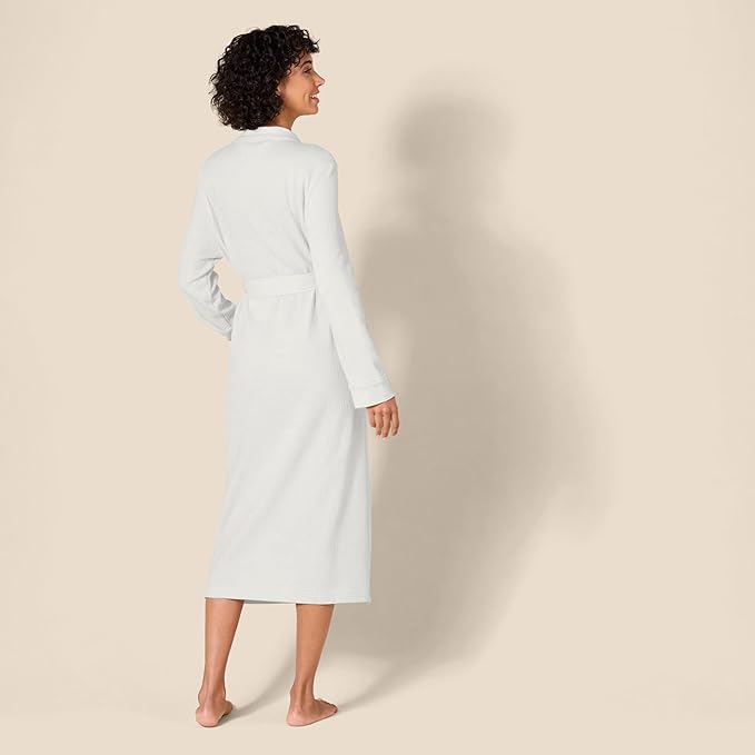 Amazon Essentials Women's Lightweight Waffle Full-Length Robe (Available in Plus Size)