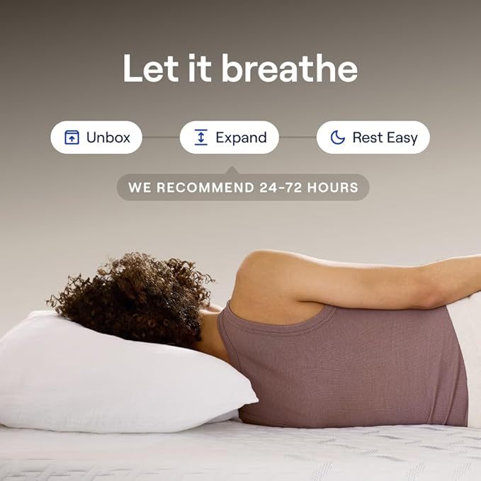 Nectar Ultra 15“ King Mattress - Medium Firm - Cooling Fibers & Temperature Regulating Material - 4” Pressure Relief Layer - Zoned Ergonomic Support Layer - 365-Night Mattress Trial