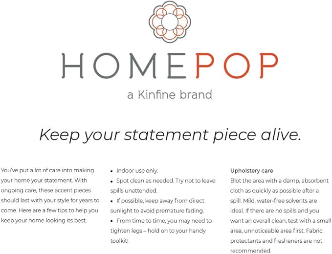 Homepop Home Decor | Button Tufted Faux Leather Round Storage Ottoman | Ottoman with Storage for Living Room & Bedroom (Distressed Brown)