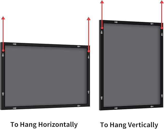 KOCUUY Black Rectangle Mirror, 36"x40" Bathroom Mirrors for Over Sink, Large Black Wall Mounted Mirror, Metal Framed Mirror for Wall, Vanity Mirror for Bathroom Living Room Bedroom Dining Room