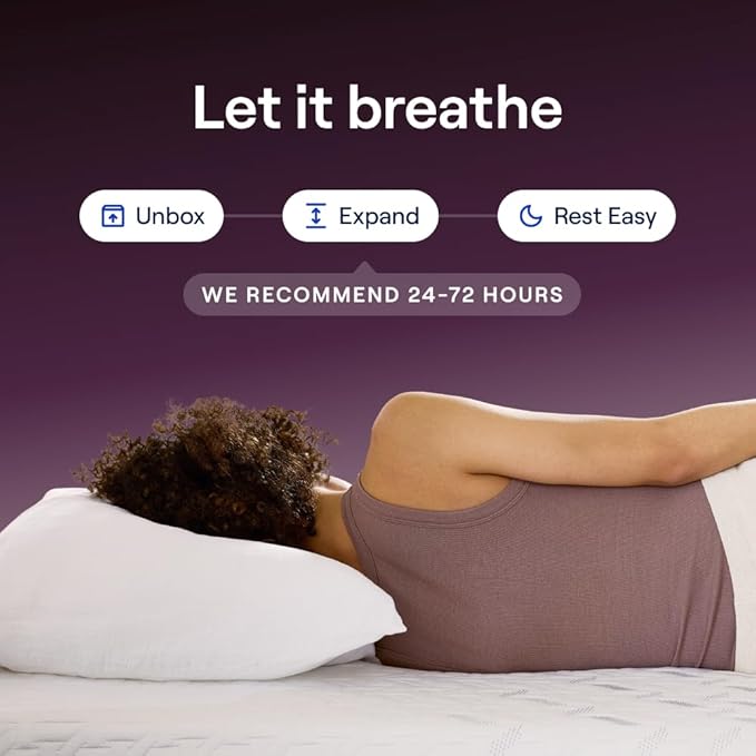 Nectar Luxe Hybrid 14” Cal King Mattress - Medium Firm - Memory Foam & Innerspring Coils - Cooling Fibers - 3” Pressure Relief Layer - Mattress in a Box - 365-Night Trial & Forever Warranty