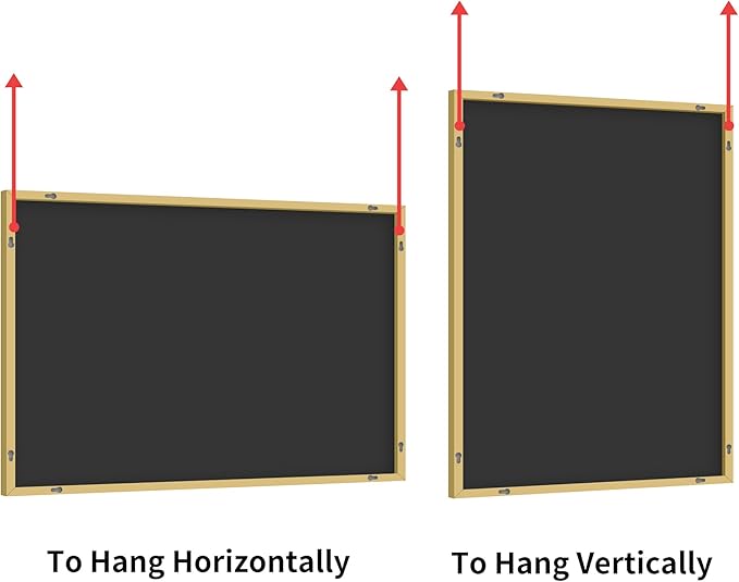 KOCUUY 30x48 Inch Large Gold Wall Mounted Mirror,Aluminum Framed Decorative Rectangular Bathroom Mirror for Wall Over Sink,Vanity Mirror for Bedroom Living Room Bathroom,Functional Oversized Mirror