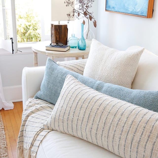 14x36 Pillows Insert Set of 1, Long Body Lumbar Decorative Throw Pillow Inserts 14x36 Inch for Bed Couch Bedroom Bench with Premium Original Down Alternative Filling,White