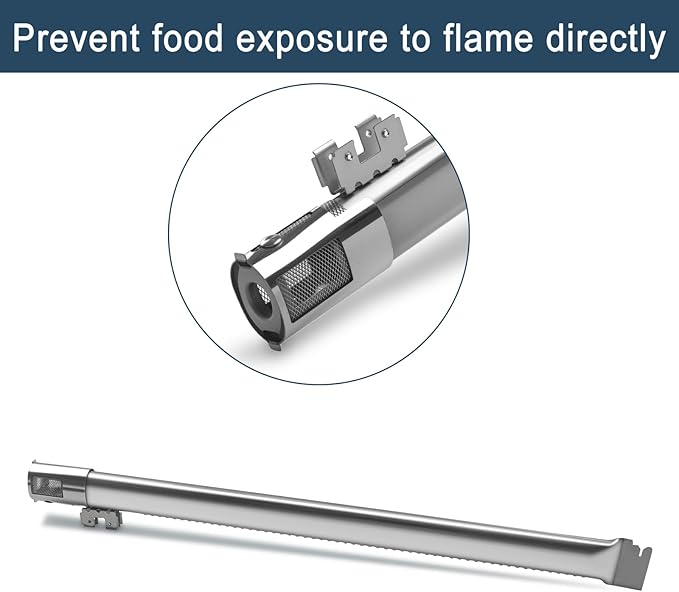 Flavorizer Bars,Heat Deflectors,Grill Burner and Grill Grid for Weber Genesis II E-410, S-410, LX E-440, S-440 (304 Stainless Steel, 66030 * 7+ES/410 * 4+66790 * 4+66097 * 3)