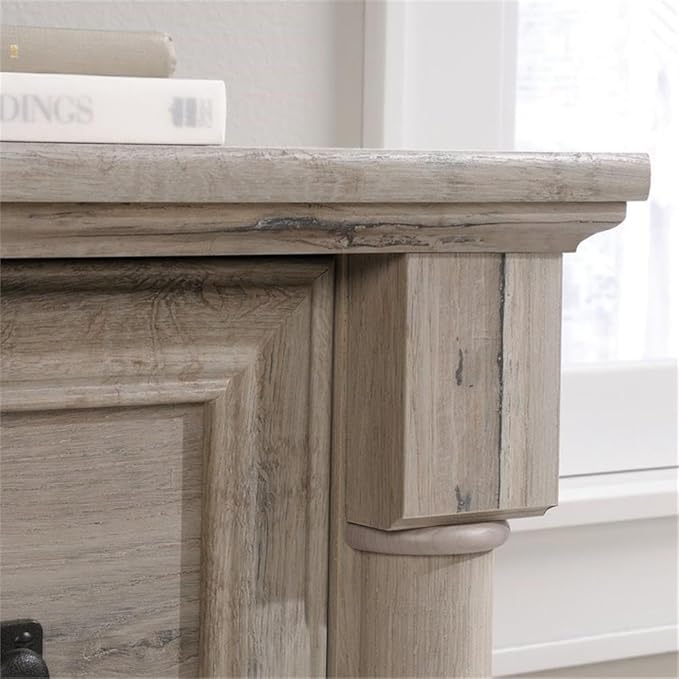 Pemberly Row 2 Drawers 29.61" Lateral Oak Engineered Wood Filing Cabinet Easy Assembly Stationary Legal/Letter Size for Home, Office