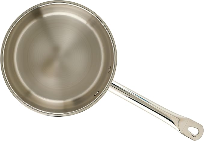 Winco Heavy-Duty Stainless Steel Sauce Pan with Cover, 3.5 Quart