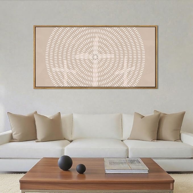 Jesus Wall Art Framed Jesus Feeds The 5000 Canvas Wall Art Christian Paintings Modern Abstract Artwork for Living Room Bedroom Office Decor 40x20 Inch