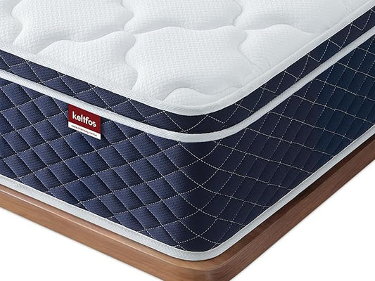 Full Size Mattress 12 Inch, Soft Multilayer Cooling Gel Memory Foam Hybrid Mattress for Pain Relief & Deep Sleep, Medium Plush Full Bed in a Box, None of Fiberglass -100 Night Trial