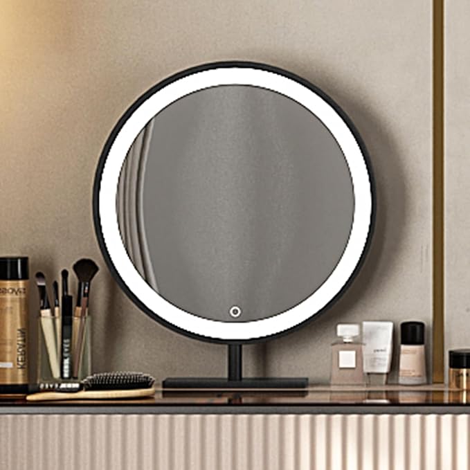 Lartis Makeup Vanity with Stool, Very Easy to Assemble,Retractable TV Cabinet Combination, Dressing Table Desk in one, Super Storage