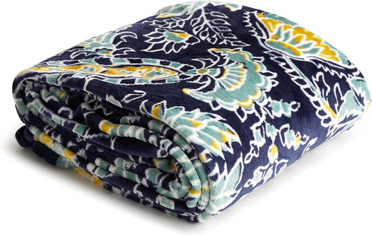 Vera Bradley Women's Fleece Plush Throw Blanket