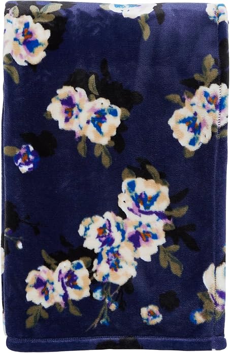 Vera Bradley Women's Fleece Plush Throw Blanket