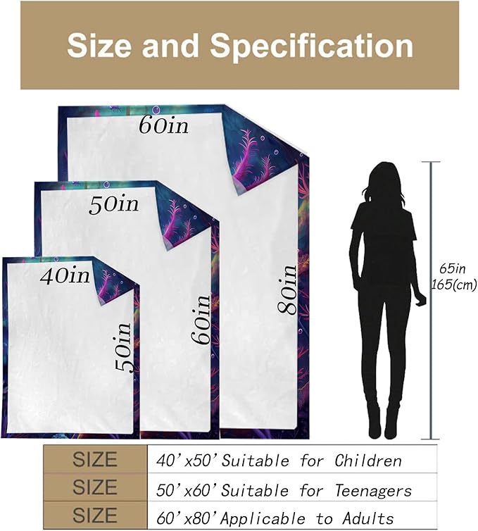 Cute Axolotl Blanket Gifts for Adults and Kids Axolotls Throw Blankets for Bed Room Couch Soft Lightweight Warm Cozy Throws Decor 60x80in