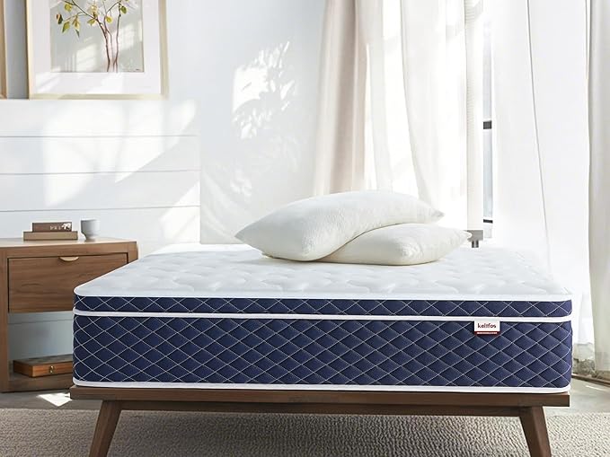 Queen Mattress 14 Inch, Medium Firm Targeted for Side & Back Sleepers, 4 Layer Gel Memory Foam Hybrid Mattress | Cooling Top for Pain Relief & Deep Sleep, Bed in a Box, 100 Night Trial