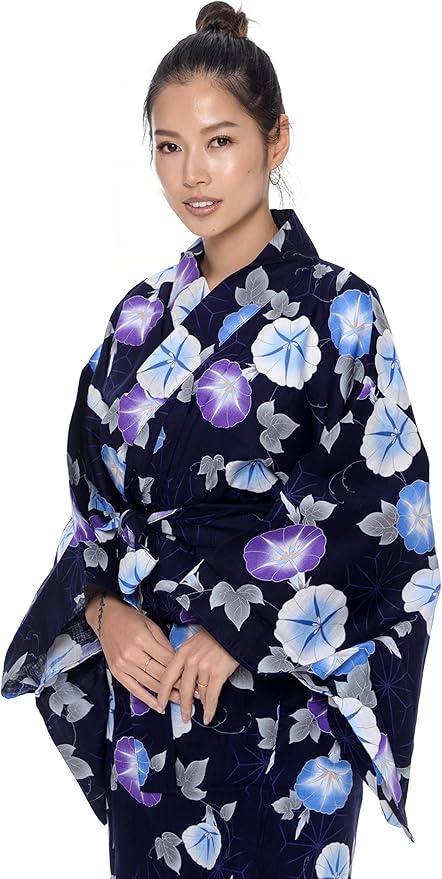 Kimura Jitsugyo Women's Kyoto Traditional Easy Wearing Kawaii Yukata Robe(Japanese Casual Kimono) Set 2