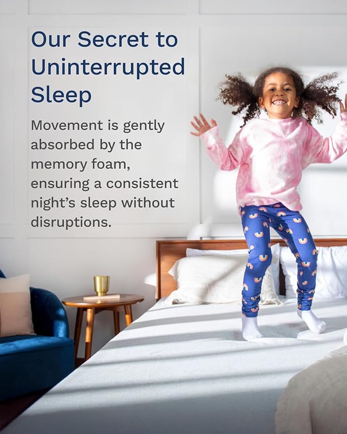 ViscoSoft Dusk 2-Inch Memory Foam Mattress Topper - Twin Mattress Topper, Washable Cover, Cooling & Back Pain Relief, CertiPUR-US Performance Tested and Certified Foam