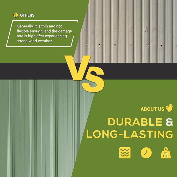 AECOJOY 5' x 3' Outdoor Storage Shed, Small 3x5 Metal Sheds & Outdoor Storage Clearance with Lockable Door, Utility and Tool Storage Cabinet Garden Shed for Backyard, Patio, Outside use in Green