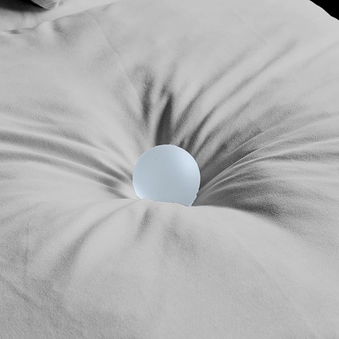 JACH Ottoman Module for Living Room, Cushion Covers Removable, Modern Minimalist Breathable Ottomanes Footstools for Living Room Apartment (Gray), Grey