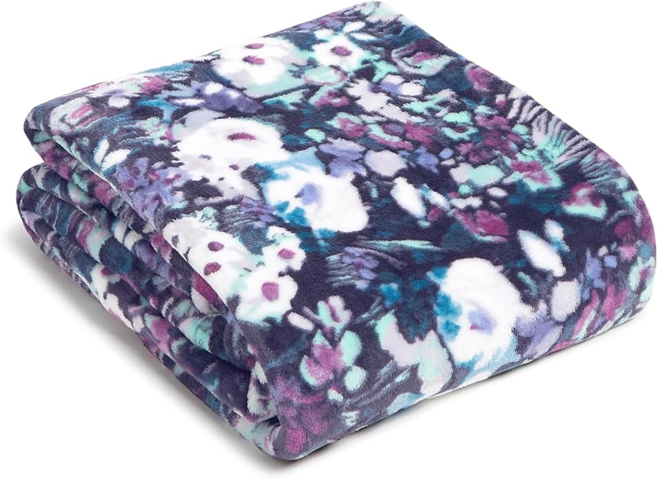 Vera Bradley Women's Fleece Plush Throw Blanket