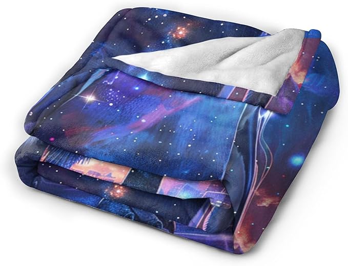 Fantasy Penguin Throw - Soft, Warm & Cozy Fleece Blanket for Girls, Boys, Women, Men, Kids & Adults - 80"x60"