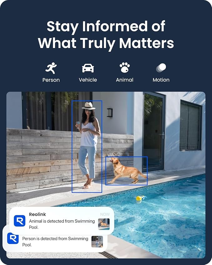 REOLINK First 4K Solar Security Cameras Wireless Outdoor, Argus PT Ultra+ 3W Solar Panel, 360° Pan Tilt Auto-Tracking, 8MP Color Night Vision, 2.4/5 GHz Wi-Fi 6, No Monthly Fee, Home Hub Compatible