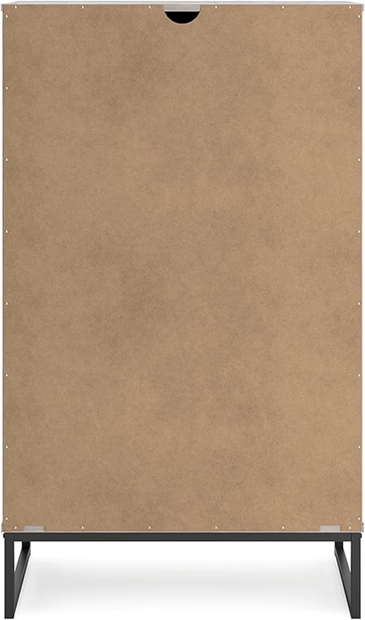 Signature Design by Ashley Neilsville 5 Drawer Chest, Light Brown