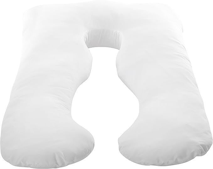 Cheer Collection White Pillowcase for U Shaped Pillow