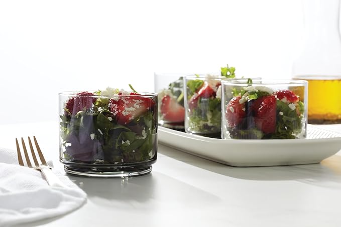 Lenox Tuscany Classics 4Pc Short Glasses, 1.10, Black