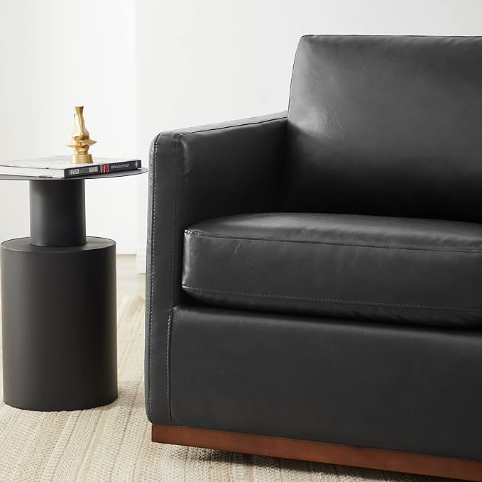 CHITA Swivel Accent Chair, FSC Certified Mid Century Modern Arm Chair for Living Room and Bedroom, Fully Assembled, Black