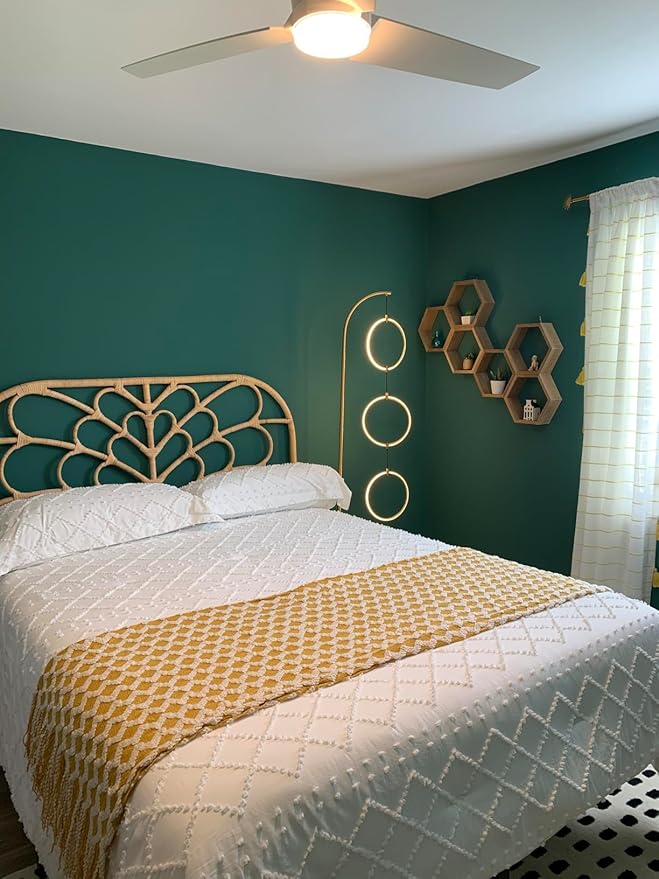 Brightech Nova 74 in. Antique Brass Industrial 3-Light LED Energy Efficient Floor Lamp with Built-in 3-Way Dimmer Function FL-NVA-BRS