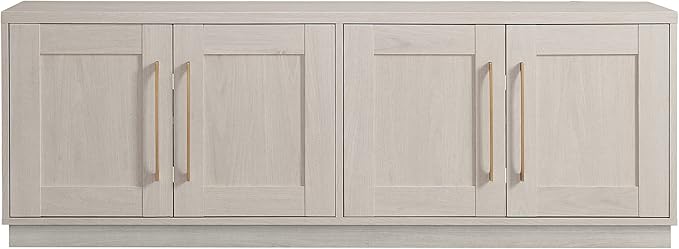 Henn&Hart Tillman, 68'' Rectangular TV Stand, Alder White
