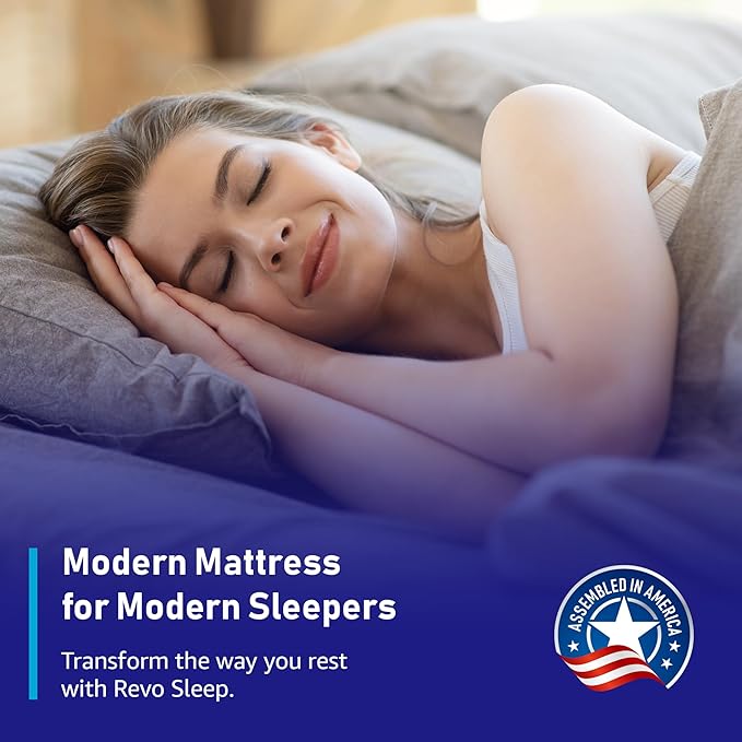 REVO Sleep Gel Memory Foam Mattress, 10-Inch Twin – Cooling Mattress with Pressure-Relieving Support and Contouring Comfort – Ideal for Kids, Guests & Small Spaces