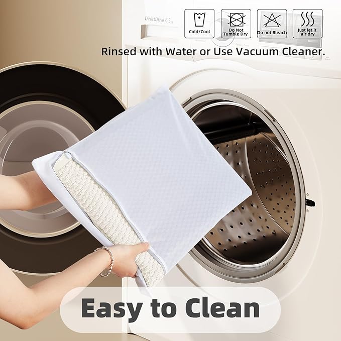 Bathroom Rugs Non Slip Washable, Super Absorbent Thin Bath Mat Small Quick Dry Low Pile Bathroom Rug, White 16"x24"