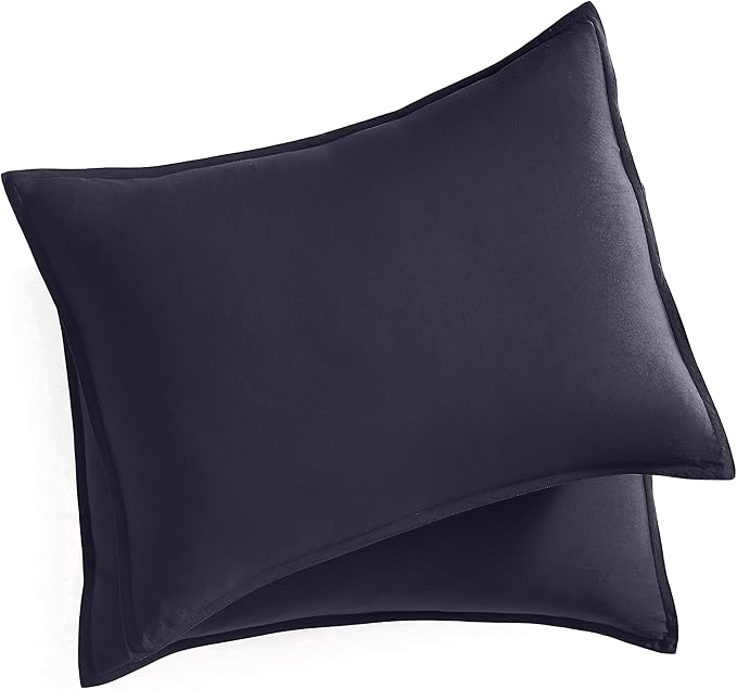 UGG Leonora Comforter Set with 2 Pillow Shams Lightweight Down Alternative Blanket Reversible Cozy Warm All Season Washable and Hypoallergenic Bedding Set, King, Navy Blue