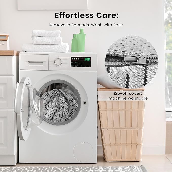 Bamboo Mattress Topper Twin XL Size 2 Inch, Cooling Gel & Bamboo Charcoal Memory Foam Mattress Topper for Back Pain Relief, Firm Dual-Layer Foam Bed Pad with Removable Cover College Dorm