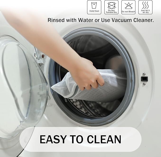 Bathroom Rugs Non Slip Washable, Super Absorbent Thin Bath Mat for Small Quick Dry Low Pile Bathroom Rug, (Light Gray, 36″x24″)