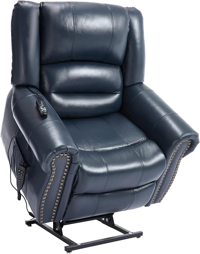 Recliner Chairs for Adults, Oversized Bedroom Chair with Massage, Sofa Chair Home Theater Seating with Lumbar Support, Comfortable Lift Chair for Elderly, Glider Nursery Chair for Living Room