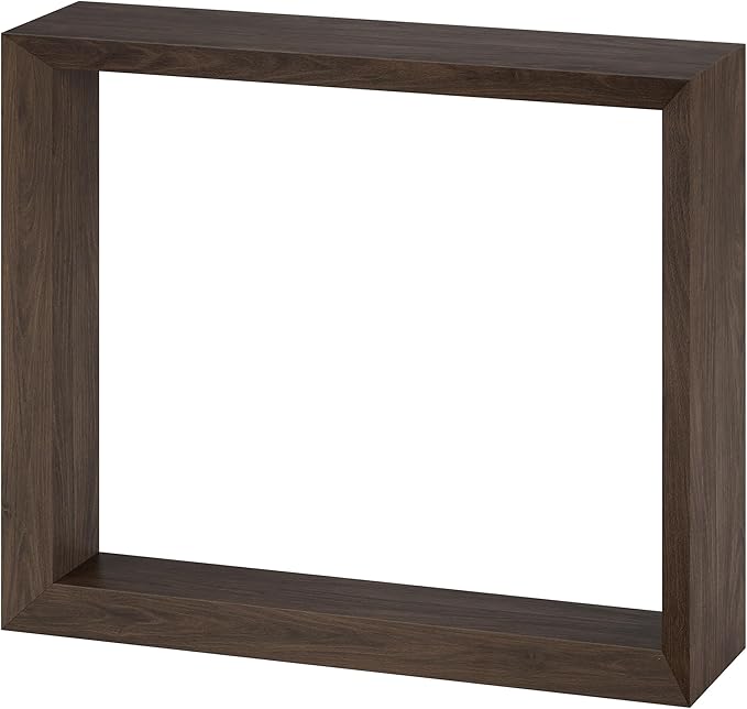 Henn&Hart Osmond 36" Wide Rectangular Console Table in Alder Brown