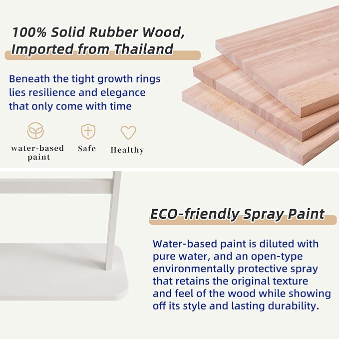 Clothing Rack for Hanging Clothes, White Freestanding Clothes Rack Heavy Duty, Small Hanging Rack Hall Tree, Very Sturdy Coat Rack Stand White USYD-201