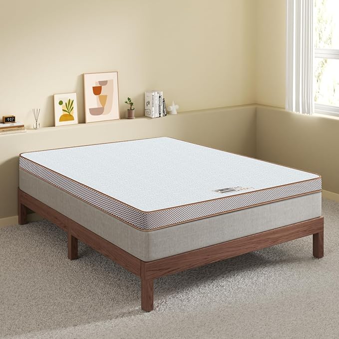 BedStory 4 Inch Gel Memory Foam Mattress Topper Queen Size - Pressure Relief Bed Toppers with Washable Cover and High Density Foam, CertiPUR-US Certified Comfort