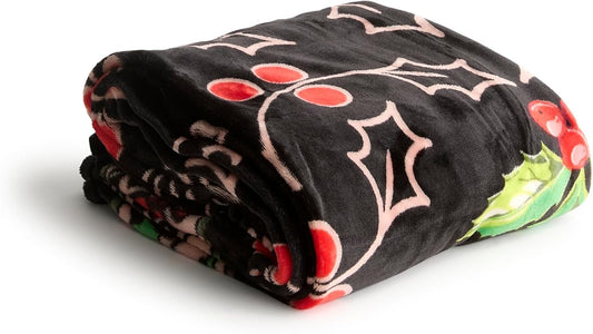 Vera Bradley Women's Fleece Plush Throw Blanket