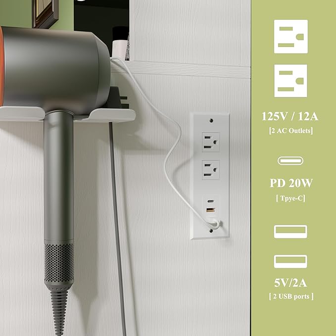 Vanity Desk with Lights, 37inch Makeup Vanity Desk with Mirror & Power Outlet, 3 Colors Lighting Adjustable Brightness, Makeup Vanity Set with Cushioned Chair and Cabinet, 3 Drawers, White