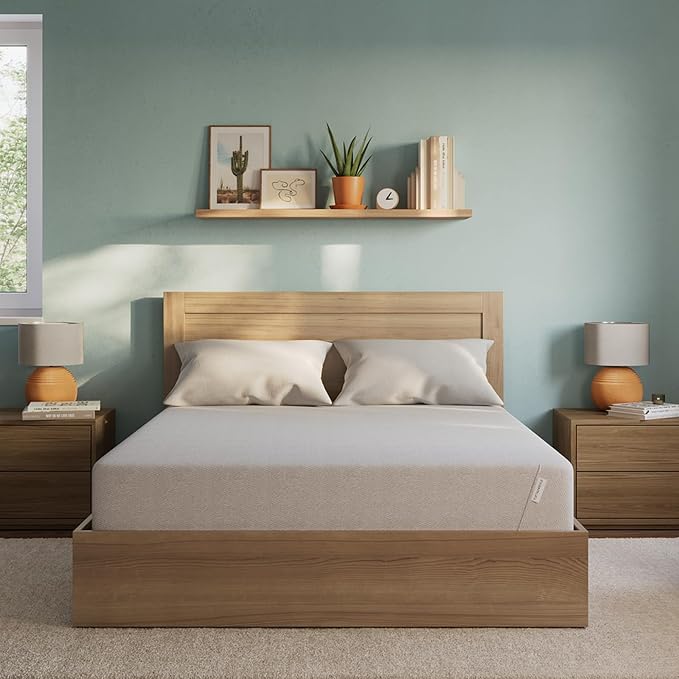 Kin By Tuft & Needle Medium Firm 10" Full Adaptive Foam Mattress in a Box, Cooling Pressure Relief, Balanced Support, 100 Night Trial, Fiberglass-Free, CertiPUR-US, 10-Year Limited Warranty